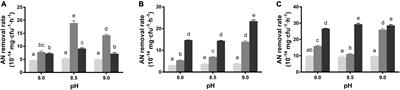 Screening and characteristics of ammonia nitrogen removal bacteria under alkaline environments